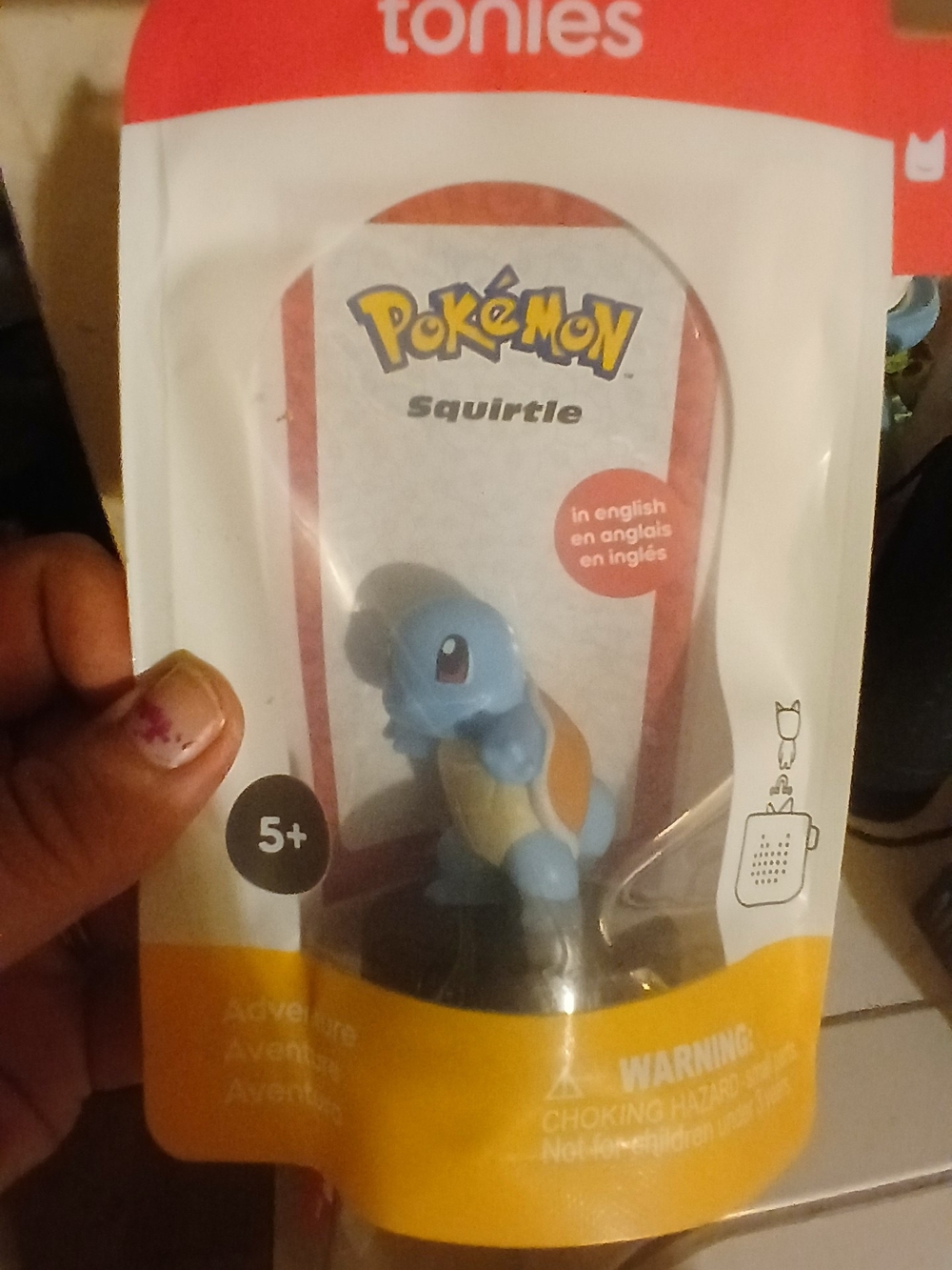 Tonies Squirtle Collectible Figure - Blue Pokémon Toy